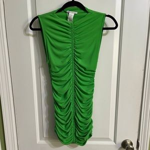 Lime Green Mini Dress